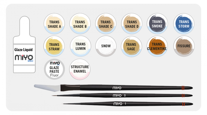 MiYO 850 Stain & Glaze Kit - Image 4